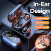 Ear Clip Bone Conduction Headphone Bluetooth 5.2 HIFI Wireless Earphone Touch Handsfree Sports Noise Cancelling Headset With Mic - DE ZEN