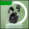 New Mini Transparent Wireless Bluetooth Headset Digital Display ENC Noise Reduction True Wireless Sports Music - DE ZEN