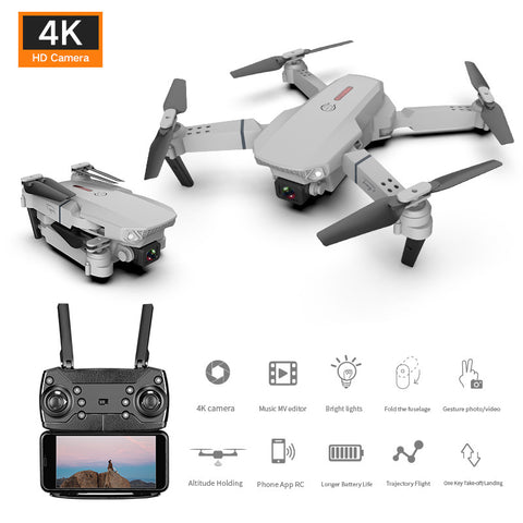 4K Dual Camera Drone - Foldable Quadcopter with WiFi FPV & Aerial Photography