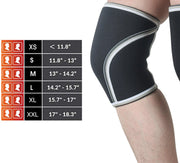 7mm Thick Compression Leg Sleeve Knee Pads
