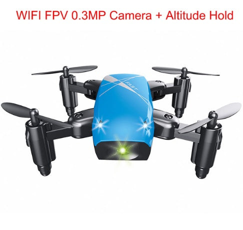 Micro Foldable RC Drone - Mini Quadcopter with Camera,WiFi App Control