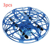 Flying UFO Mini Drone - Infrared Induction RC Helicopter Toy for Kids