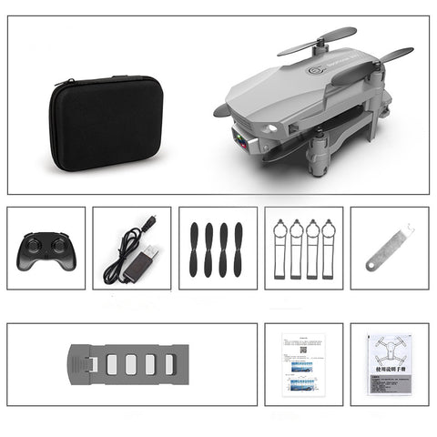 Folding Drone 4K HD Camera - Mini RC Quadcopter Toy Airplane for Aerial Photography