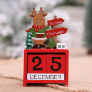 Weihnachtskalender aus Holz | Festliche Adventskalender und Weihnachtsdeko aus Holz