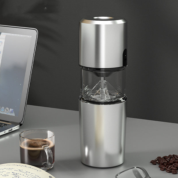 Portable Coffee Machine & One-person Household Hand-made Coffee Bean Grinder – Compact, Durable, and Easy to Use