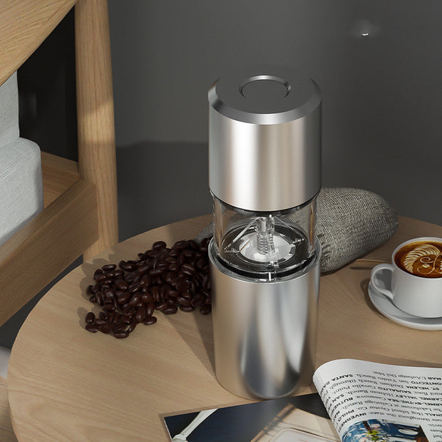 Portable Coffee Machine & One-person Household Hand-made Coffee Bean Grinder – Compact, Durable, and Easy to Use