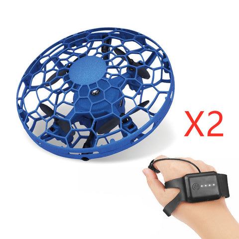Flying UFO Mini Drone - Infrared Induction RC Helicopter Toy for Kids