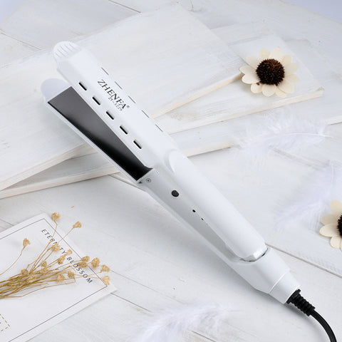 Curling Irons for Wet & Dry Hair | Straight to Curling Styling Tool for Effortless Curls and Waves