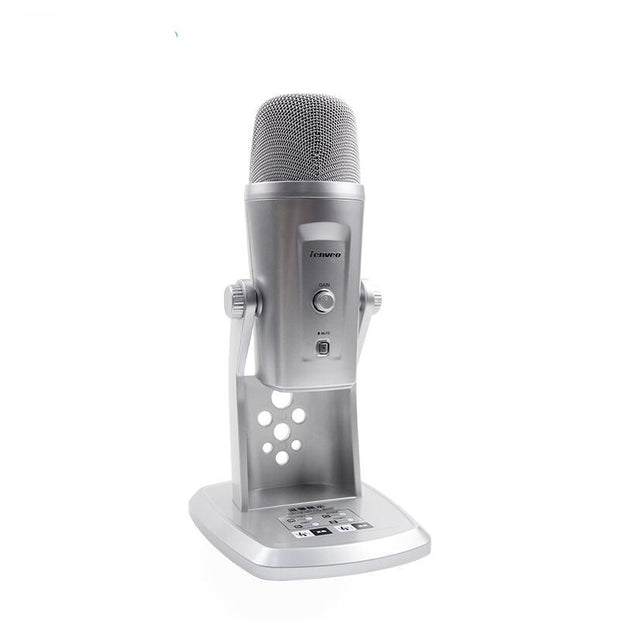 USB Microphone for Recording – High-Quality Sound, Plug-and-Play for Streaming & Podcasting