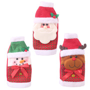 Weihnachtsdekorationen Weihnachtsweinflaschensocken