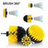 Drill Brush Set Power Scrubber Brushes for Car Wash Cleaning Carpet Tile Grout - DE ZEN