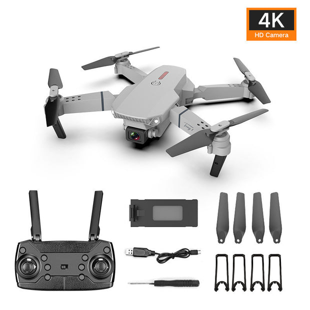 4K Dual Camera Drone - Foldable Quadcopter with WiFi FPV & Aerial Photography
