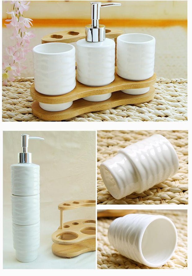 Complete Bathroom Accessories Set