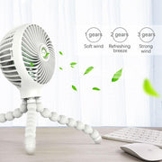 Octopus Deformed Folding Fan