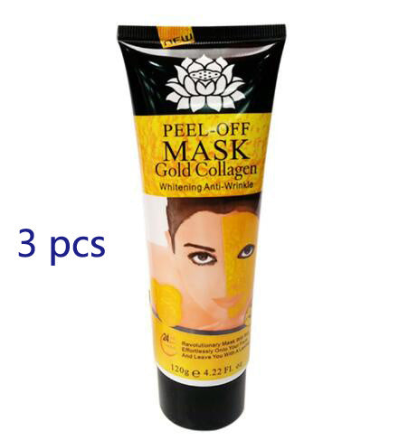 Gold Collagen Peel Off Mask | Anti-Aging, Hydrating, and Rejuvenating Face Mask for Glowing Skin