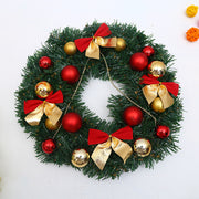Premium Weihnachtsgirlande Fensterdekoration | Festliche Feiertagsgirlande für Fenster &amp; Wohndeko