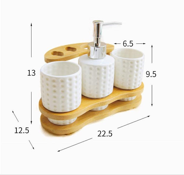 Complete Bathroom Accessories Set