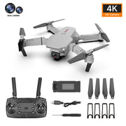 4K Dual Camera Drone - Foldable Quadcopter with WiFi FPV & Aerial Photography