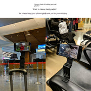 Multifunctional Lazy Phone Holder | Foldable & Rotating Stand for Business Trips, Travel, Office, & Binge-Watching