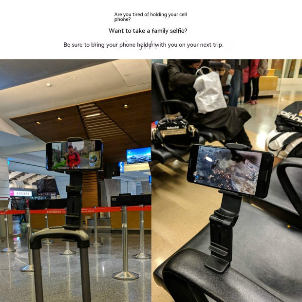 Multifunctional Lazy Phone Holder | Foldable & Rotating Stand for Business Trips, Travel, Office, & Binge-Watching