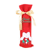 Weihnachtsdekorationen Weihnachtsweinflaschensocken