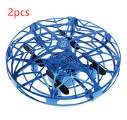 Flying UFO Mini Drone - Infrared Induction RC Helicopter Toy for Kids
