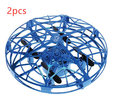 Flying UFO Mini Drone - Infrared Induction RC Helicopter Toy for Kids