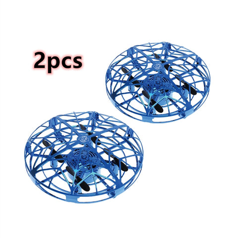 Flying UFO Mini Drone - Infrared Induction RC Helicopter Toy for Kids