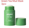 Cleansing Green Tea Mask Clay Stick Oil Control Anti-Acne Whitening Seaweed Mask Skin Care - DE ZEN