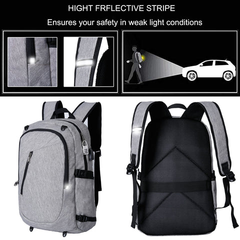 Multifunctional Anti-Theft Backpack