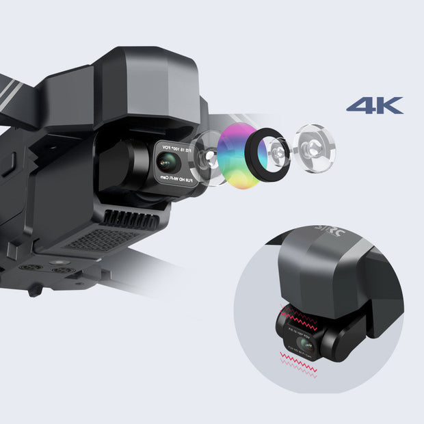 F11s Pro Drone - 4K HD Camera with EIS Anti-Shake Gimbal & Brushless Motor Aerial Quadcopter