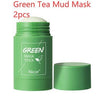 Cleansing Green Tea Mask Clay Stick Oil Control Anti-Acne Whitening Seaweed Mask Skin Care - DE ZEN