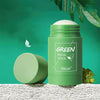 Cleansing Green Tea Mask Clay Stick Oil Control Anti-Acne Whitening Seaweed Mask Skin Care - DE ZEN