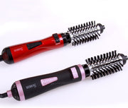 Professional Hair Dryer & Rotary Brush | 2-in-1 Multifunction Hair Curler & Curling Iron Wand Styling Tool