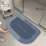 Bathroom Absorbent & Quick-Drying Floor Mat | Soft, High-Absorption Bathroom Rug for Fast Drying & Comfort