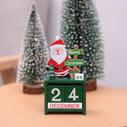 Weihnachtskalender aus Holz | Festliche Adventskalender und Weihnachtsdeko aus Holz