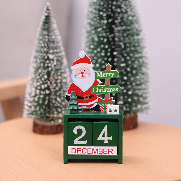 Weihnachtskalender aus Holz | Festliche Adventskalender und Weihnachtsdeko aus Holz