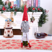 Weihnachtsdekorationen Weihnachtsweinflaschensocken