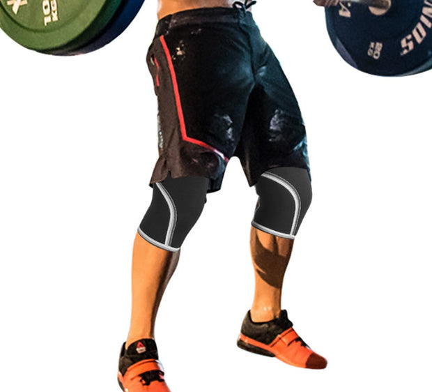 7mm Thick Compression Leg Sleeve Knee Pads