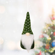 Weihnachtsdekorationen aus Strickanhängern | Festliche Weihnachtsdekorationen für Baum und Heimdekoration