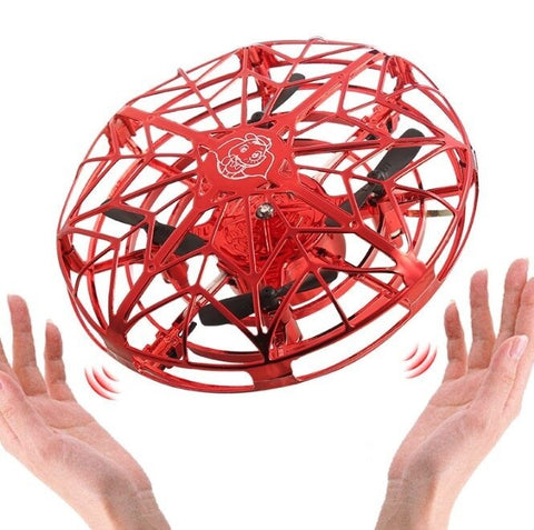 Flying UFO Mini Drone - Infrared Induction RC Helicopter Toy for Kids
