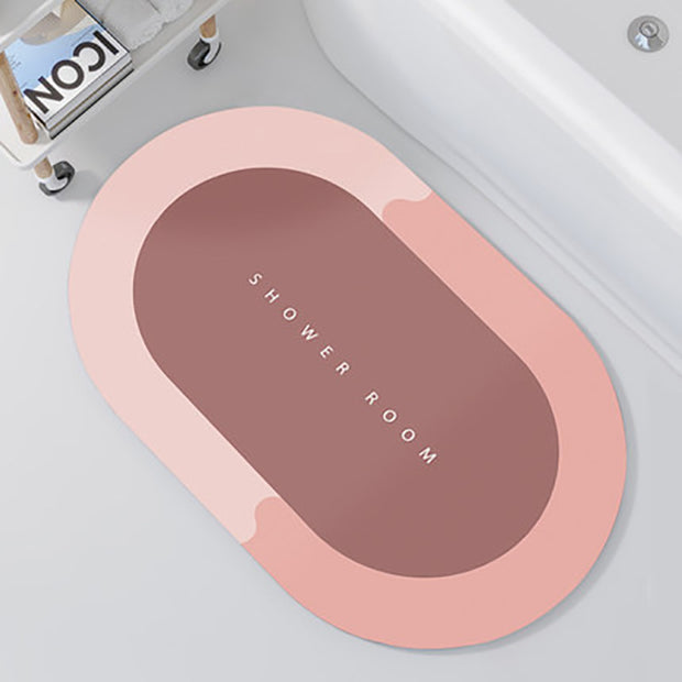Bathroom Absorbent & Quick-Drying Floor Mat | Soft, High-Absorption Bathroom Rug for Fast Drying & Comfort