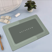Bathroom Absorbent & Quick-Drying Floor Mat | Soft, High-Absorption Bathroom Rug for Fast Drying & Comfort