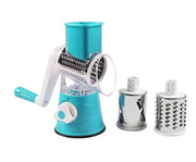 Hand Drum Rotary Grater | Manual Vegetable & Cheese Grater for Effortless Shredding and Slicing