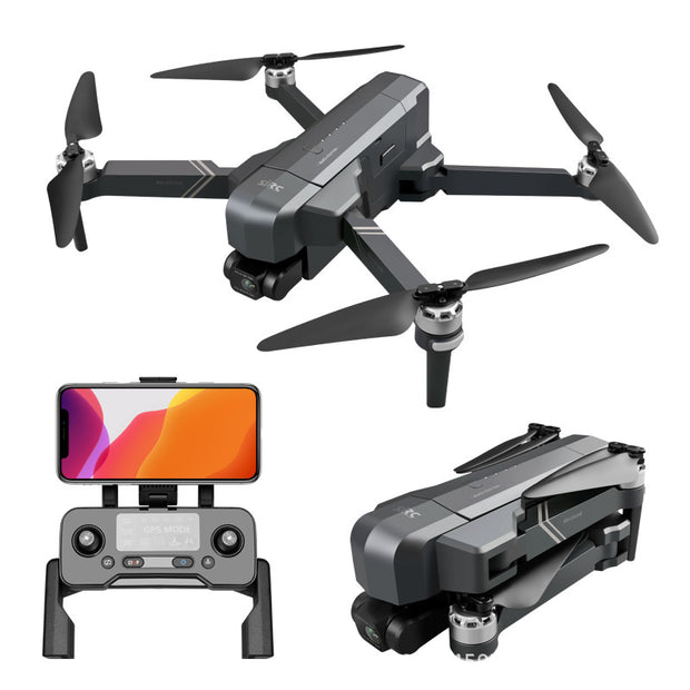 F11s Pro Drone - 4K HD Camera with EIS Anti-Shake Gimbal & Brushless Motor Aerial Quadcopter