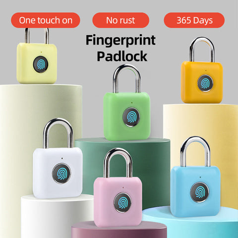 Smart Anti-Theft Fingerprint Padlock