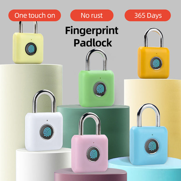 Smart Anti-Theft Fingerprint Padlock