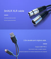 Dynamic Noise Reduction Multifunctional Microphone – Clear Sound, High-Performance, Versatile Use