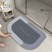 Bathroom Absorbent & Quick-Drying Floor Mat | Soft, High-Absorption Bathroom Rug for Fast Drying & Comfort