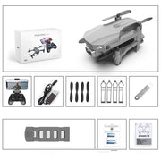 Folding Drone 4K HD Camera - Mini RC Quadcopter Toy Airplane for Aerial Photography